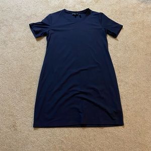 🥿Theory Navy Short Sleeved Soft Midi T Shirt Dress🥿